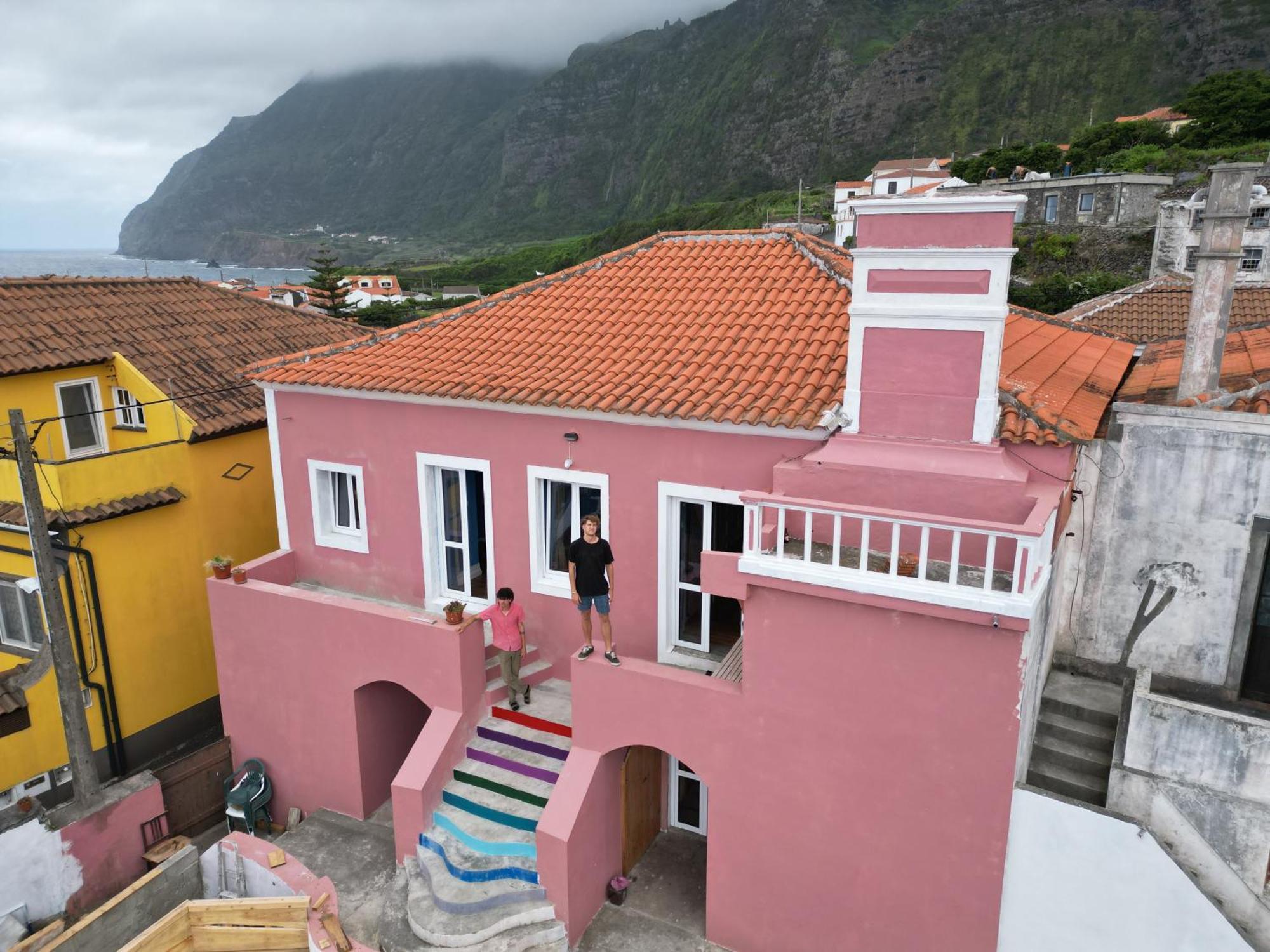 Faja Grande The Pink Houseホステル エクステリア 写真